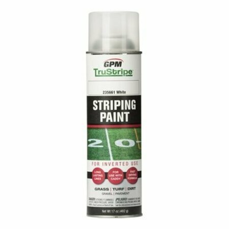 TRUE VALUE 18OZ WHT Striping Paint INVSTR-1